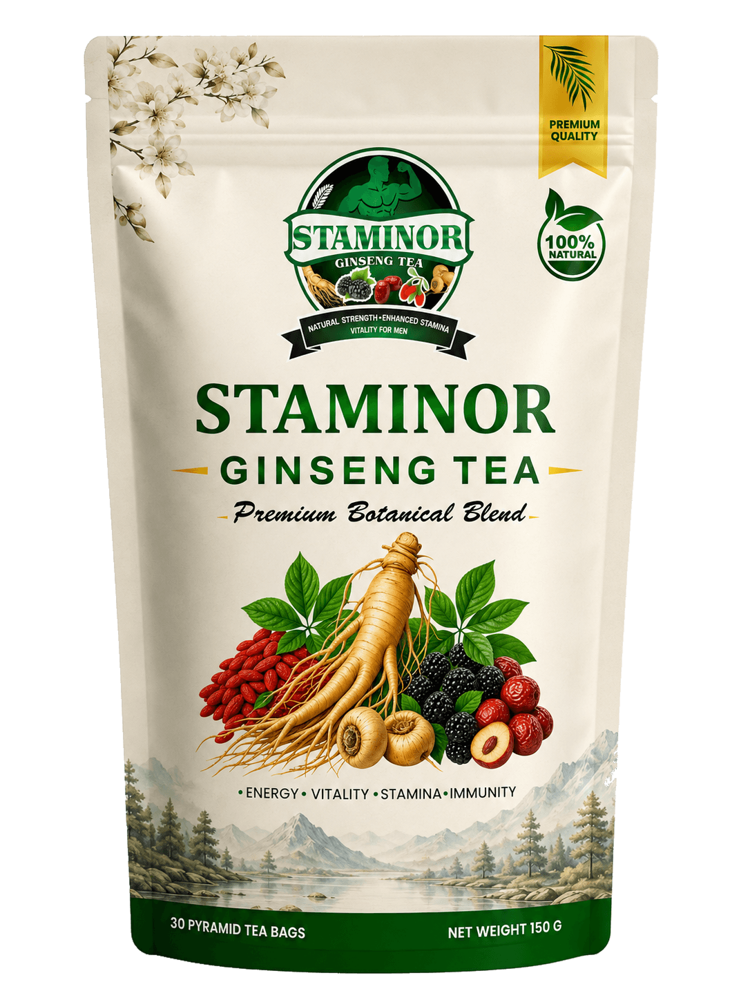 Staminor Ginseng Tea